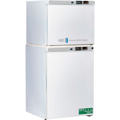 ABS Laboratory 4,6 cu.ft Solid Door Refrigerator/ 1,7 Cu. Ft. Solid Door Freezer