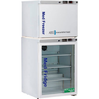 ABS Premier Pharmacie / Vaccine Réfrigérateur et Congélateur Combinaison, 7 Pi³, Congélateur de dégivrage manuel