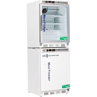 ABS Premier Pharmacie / Vaccine Réfrigérateur et Congélateur Combinaison, 9 Pi³, 1 Verre & 1 Portes Pleines