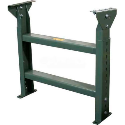 Support stationnaire pour plancher Hytrol® MS-6-18 - 18 po de largeur - Jambes max. 35-5/8 po de hauteur