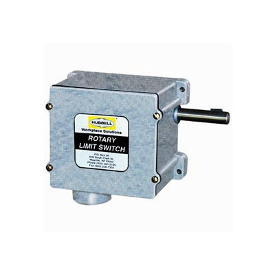 Hubbell 54BB33EE Series 54 Watertight Limit Switch - 18:1 Gear Ratio w/ 3 Contact Blocks