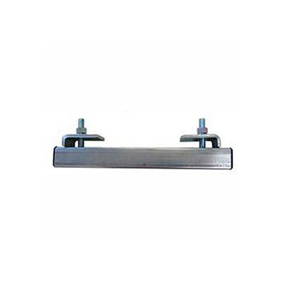Hubbell End Stop W/ S Beam Support, 6-1/2"L x 5"W, Gray