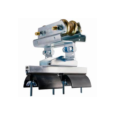 Hubbell Tow Trolley W/ Adj S Beam Support For Dual Flat Cable, 6-1/2"L x 4"W, Gray