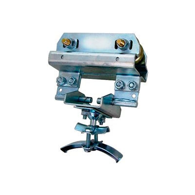 Hubbell Tow Trolley W/ S Beam Support, 6-1/2"L x 4-1/2"W, Gray