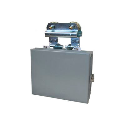 Hubbell Control Box Assembly W/ S Beam Support, 6-1/2"L x 5"W, Gray