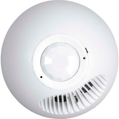 Hubbell OMNI PIR/Ultrasonic Ceiling Low Voltage Sensor with 1000 Sq Ft Range, Off White