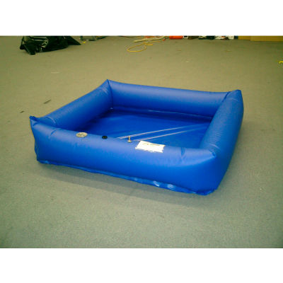 Husky Air PVC mur décontamination piscine AADP-33 - 22 oz épaisseur 36 "L x 12" W x 29 "H 60 gallon bleu