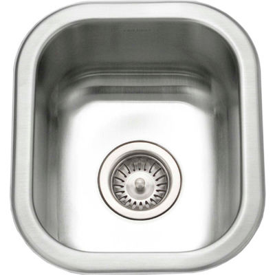 Houzer® Stainless Steel Club Series Undermount Small Bar/Prep Sink