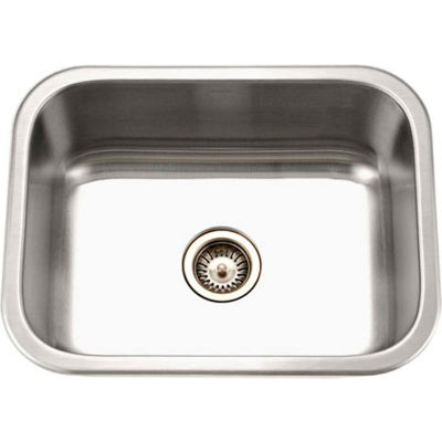Houzer® MS-2309-1 Undermount Stainless Steel Single Bowl Kitchen Sink