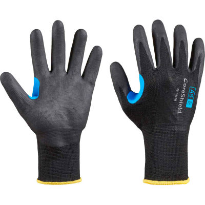 CoreShield® 25-0513B/9L Cut Resistant Gloves, Nitrile Micro-Foam ...