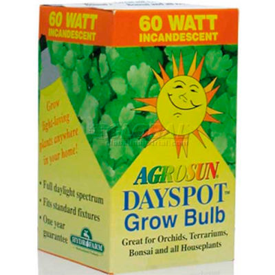 Hydrofarm Agrosun Dayspot Incandescent Bulb, 60W