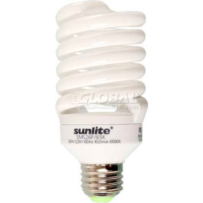 Réflecteur Dayspot CFL 26W / 65K, ce qui équivaut à une ampoule de 100W
