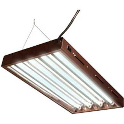 Hydrofarm T5 4-Tube Designer System W/Bulbs, 2 Ft.