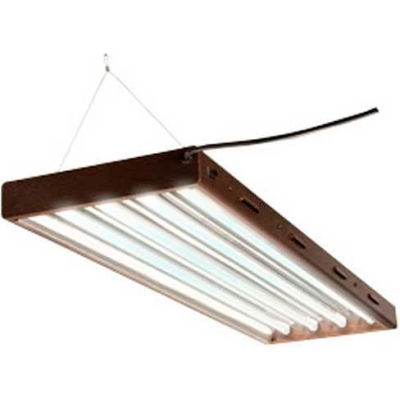 Hydrofarm T5 4-Tube Designer System W/Bulbs, 4 Ft.