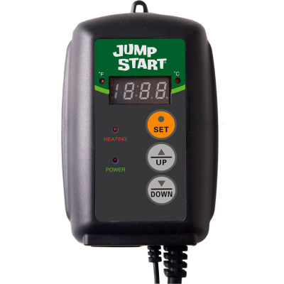 Jump Start contrôleur Digital de la température MTPRTC pour la chaleur de semis hydroponique Mats 120V, 1000W