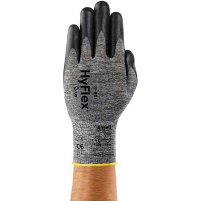 Hyflex® Foam Nitrile Coated Gloves, Ansell 11-801-8, 1-Pair - Pkg Qty 12