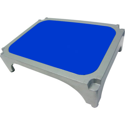 Imperial Surgical® aluminium OR-36363-02 tabouret empilable avec Mat bleu foncé - Qté par paquet : 4