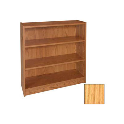 42" Adjustable Bookcase - 36"W x 11-7/8"D x 41-7/8"H Natural Oak