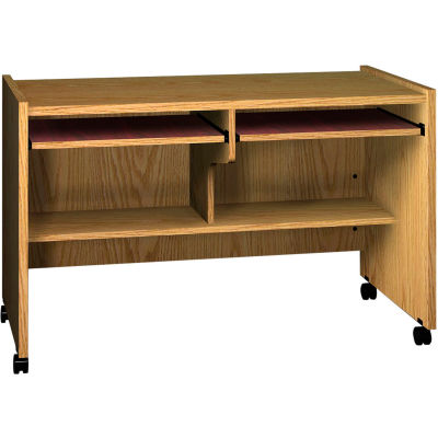 Ironwood Workmate, 48-1/2"W x 23-7/8"D x 30-5/8"H, Natural Oak