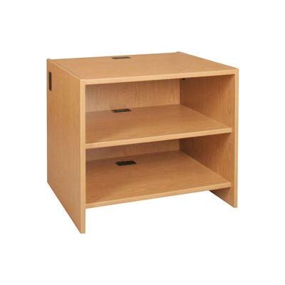 39" Adjustable Shelf Unit - 36"W x 30-1/8"D x 39-1/4"H Amber Ash