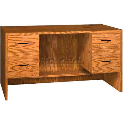 Hanging Pedestal - 15-1/2"W x 20-1/2"D x 20-1/2"H Oak