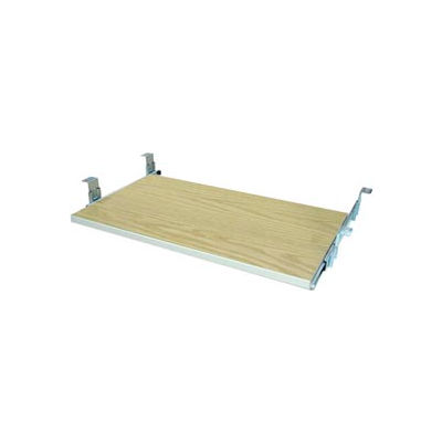 Keyboard Shelf for CDC - 27-5/8"W x 16"D x 4"H Amber Ash