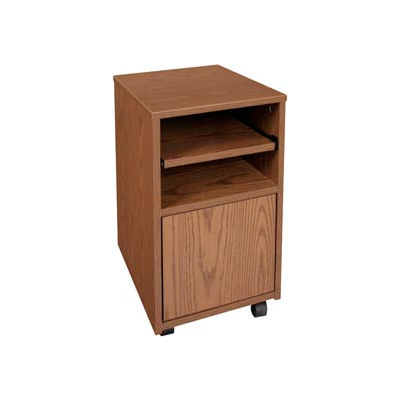 Ironwood Fax Stand, 16"W x 20"D x 26-3/8"H, Medium Oak