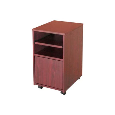 Ironwood Fax Stand, 16"W x 20"D x 26-3/8"H, Mahogany