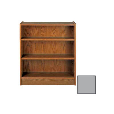 42" Double Face Shelving Adder - 36"W x 24"D x 40-7/8"H Gray