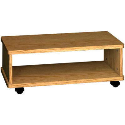 Ironwood Printer Wagon, 32"W x 15-7/8"D x 12-1/8"H, Natural Oak