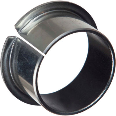 Isostatic TU® Flange Bearing 502023, Steel-Backed PTFE Lined, 1"ID X 1-1/8"OD X 1"L