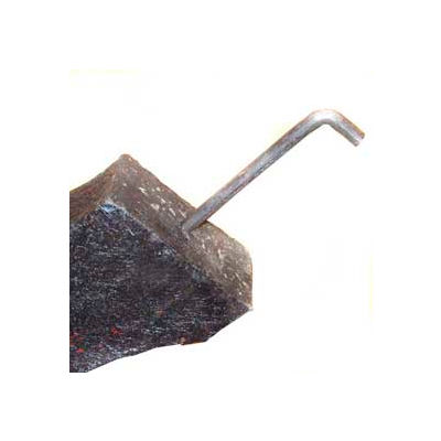 Steel 10" J-bolt For In-Ground Mounting - Pack of 4