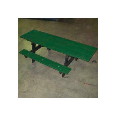 Frog Furnishings Recycled Plastic 8 ft. A-Frame Table, ADA, Green