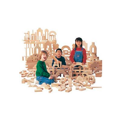 Jonti-Craft® unité Blocks, jeu individuel - 45 pièces, formes 14