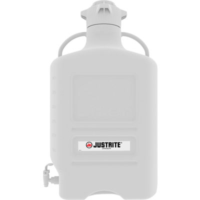 Justrite 12918 tourie avec Spigot, HDPE, 40 litres