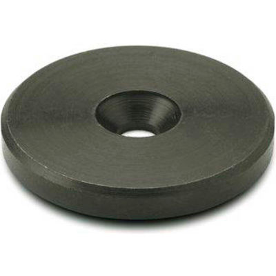 J.W. Winco GN 184 Countersunk Washers, Steel, Blackened, 3/8 », 1/8"H, 1 » Outside Dia.