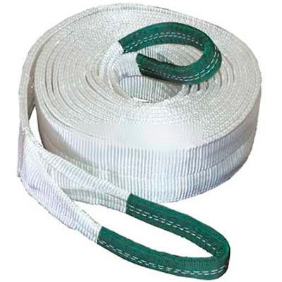 K-Tool 73813 40,000 Lb. Capacity Tow Strap 30' x 4" with Looped Ends