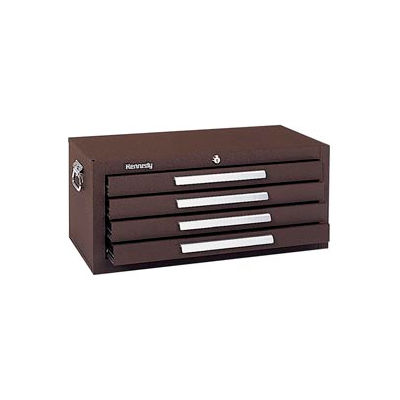 Kennedy® 2604B Signature Series 26-5/8"W X 12"D X 11-3/4"H 4 Drawer Brown Add-On Base