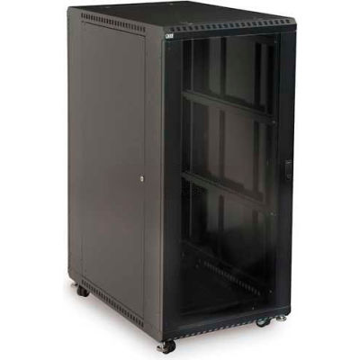 Kendall Howard™ 27U BOUVILLONS® Server Cabinet - Portes de verre/ventilées - 36 po de profondeur