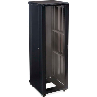 Kendall Howard™ 42U BOUVILLONS® Server Cabinet - Portes de verre/ventilées - 24 po de profondeur