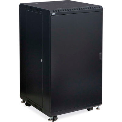 Kendall Howard™ 22U BOUVILLONS® Server Cabinet - Solide/ventilé portes - 24 po de profondeur