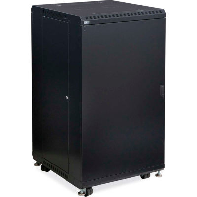 Kendall Howard™ 22U BOUVILLONS® Server Cabinet - Portes de solide/solide - 24 po de profondeur