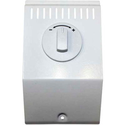 Thermostat intégré bipolaire Kit BKT2BW, Amp 22, blanc le roi