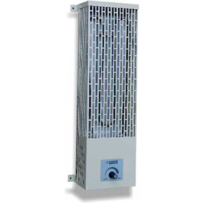 Roi électrique radiateur utilitaire U1250, 500W, 120V, pompe House, W/Thermostat, blanc