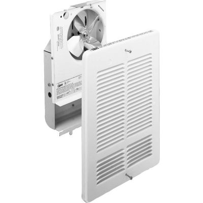 King Forced Air Wall Heater Interior And Grill W2415-I-W, 1500W, 240V,  White | B892612 - GLOBALindustrial.ca