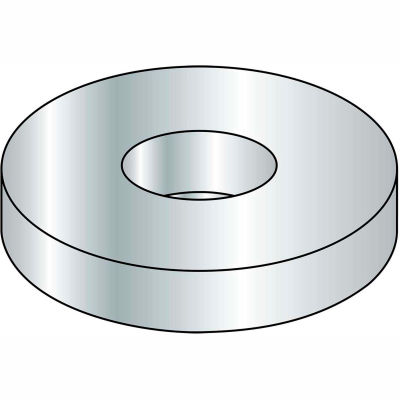 Rondelle plate #10 - Acier - Zinc - SAE - Pkg de 25 Lbs.