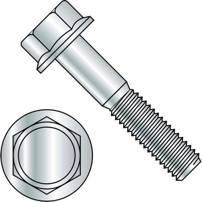 M10-1,5X70 DIN 6921 classe 8 Point 8 métriques bride boulon vis Zinc Rohs, paquet de 200