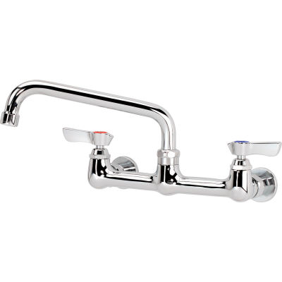 Krowne 12-808L - Série argent 8" Centre Wall Mount Faucet, bec 8"