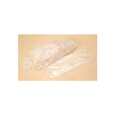 Sacs de glace robustes, 18 « L x 36 « L, 3 Mil, Capacité de 50 lb, Clair, 250 / Paquet