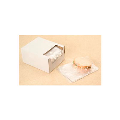 Sacs à sandwich dans la boîte de distribution, 7 « L x 7 « L, 0,75 Mil, Clair, 2000 / Paquet